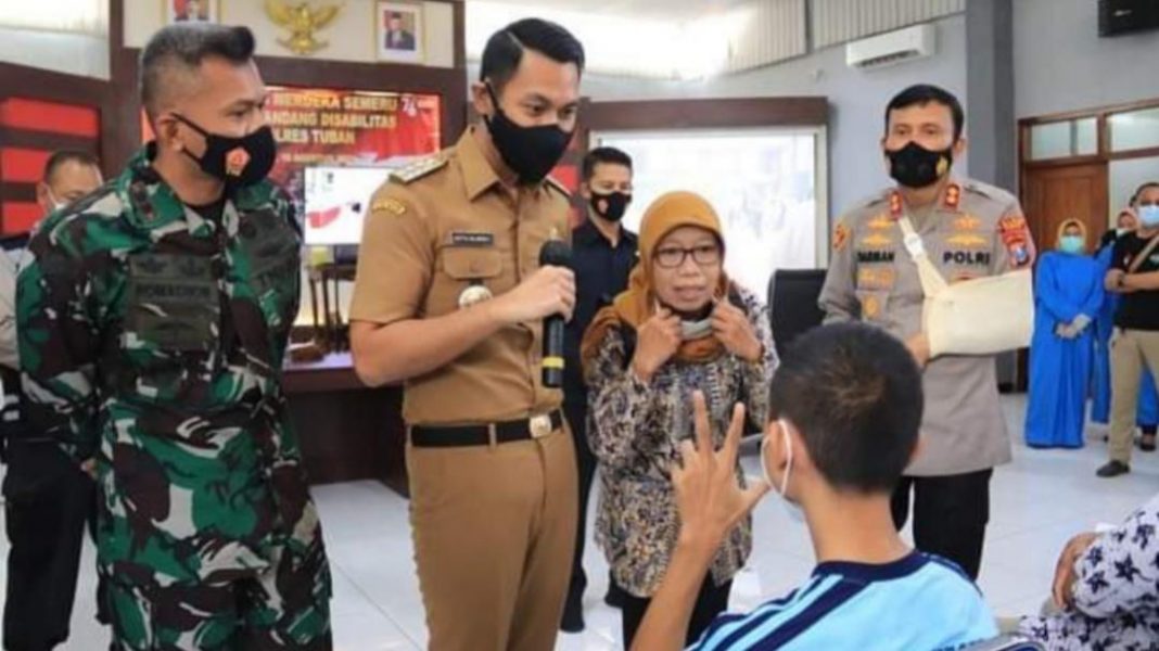 Bupati Halindra Temukan Penyandang Disabilitas Tuban Belum Terima